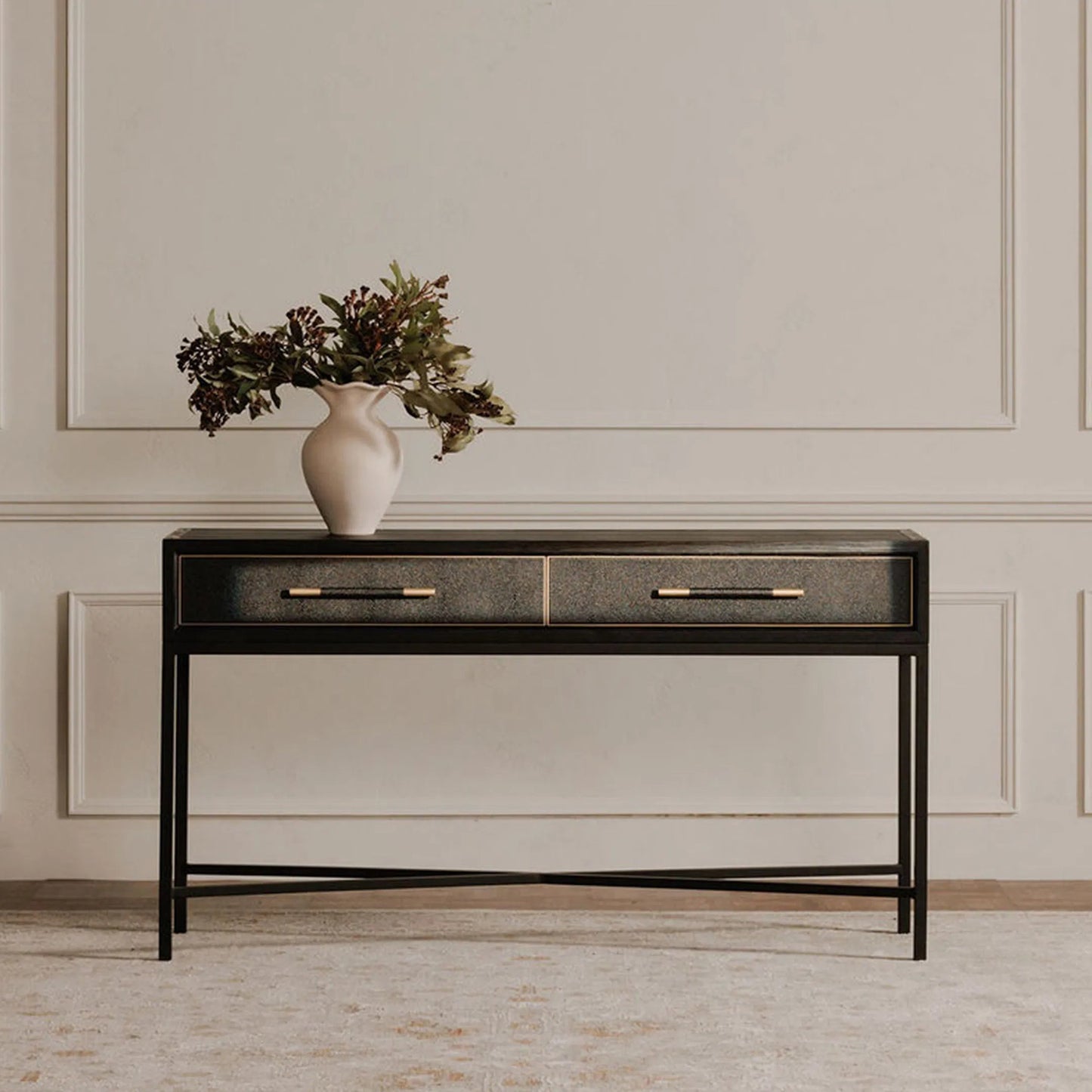 018 SI-2368165 | Lifestyle | Mako Console Table by Moe's Home Collection. Made from unique in a modern style.