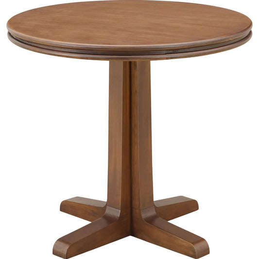 Charles Cafe Table by Moe's Home Collection. Made from solid pine edge with pine veneer over plywood top, solid pine base in a traditional style.