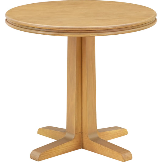 Charles Cafe Table by Moe's Home Collection. Made from solid pine edge with pine veneer over plywood top, solid pine base in a traditional style.