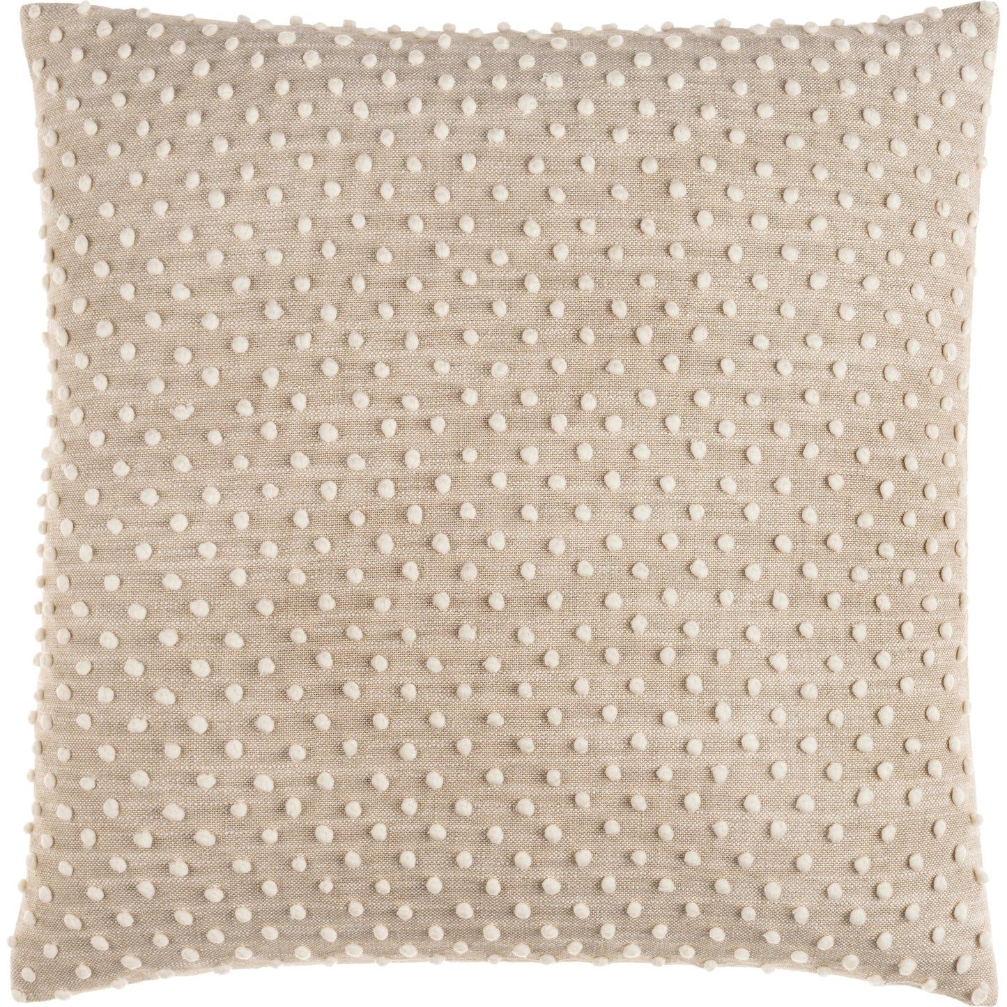 001 SI-1893021,SI-1893022 | Additional Silo | Valin Pillow - 12959 by Livabliss in oatmeal, cream. Made from 100% cotton in a traditional style.