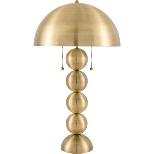 Vellon Accent Table Lamp by Surya. Made from iron, metal in a transitional style.