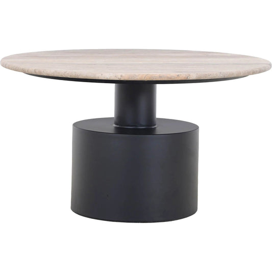 Ocean Coffee Table by LH Imports in matte black. Made from unique in a modern style.