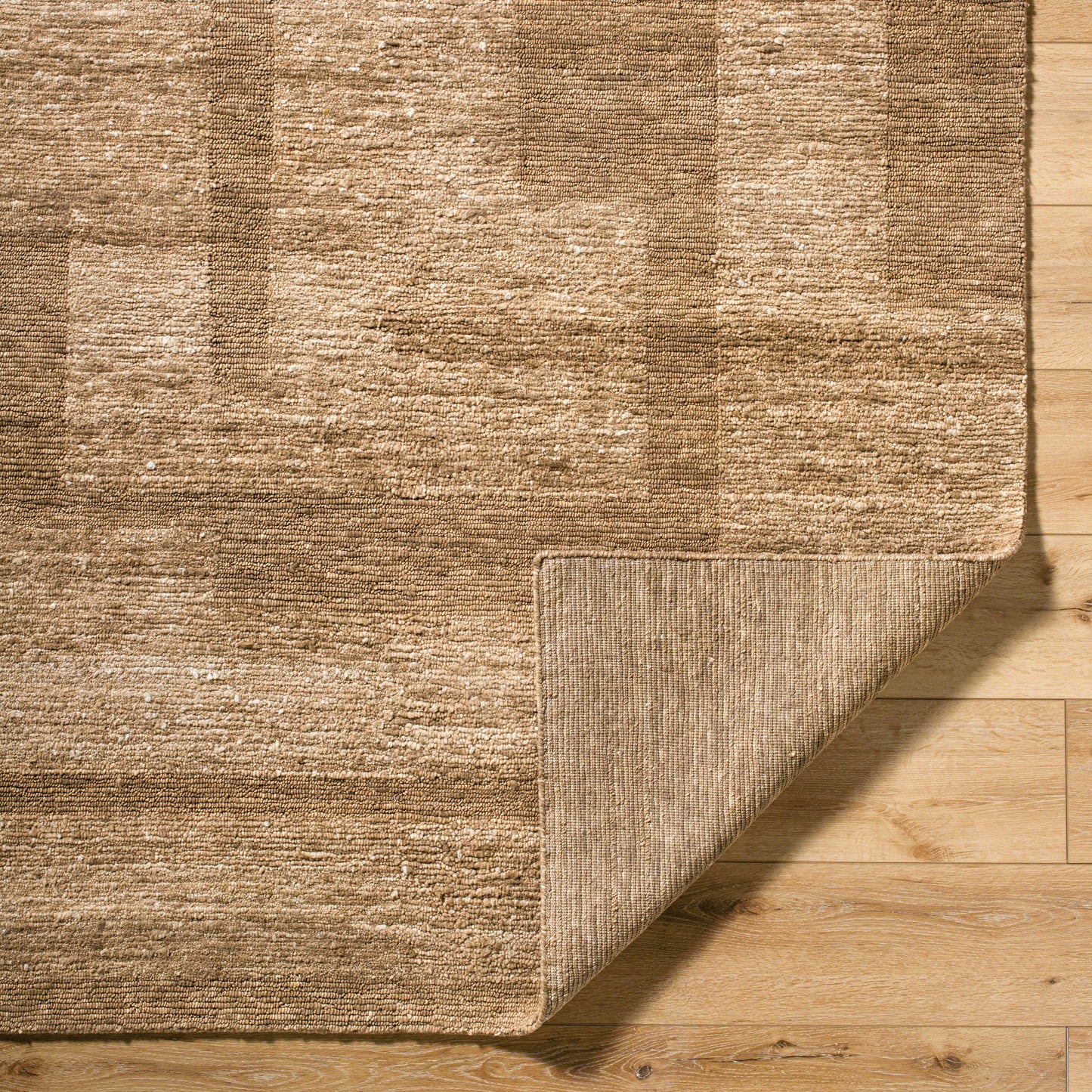 002 SI-2165492,SI-2165493,SI-2165494,SI-2165495,SI-2165496 | Closeup | Ventura Rug - 534919 by Surya in camel, prairie dust, natural, clay. Made from wool in a unique style.