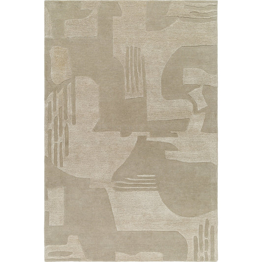 Vilnius Rug - 31487 by Surya in sage. Made from main: 70% wool, main: 30% viscose in a unique style.
