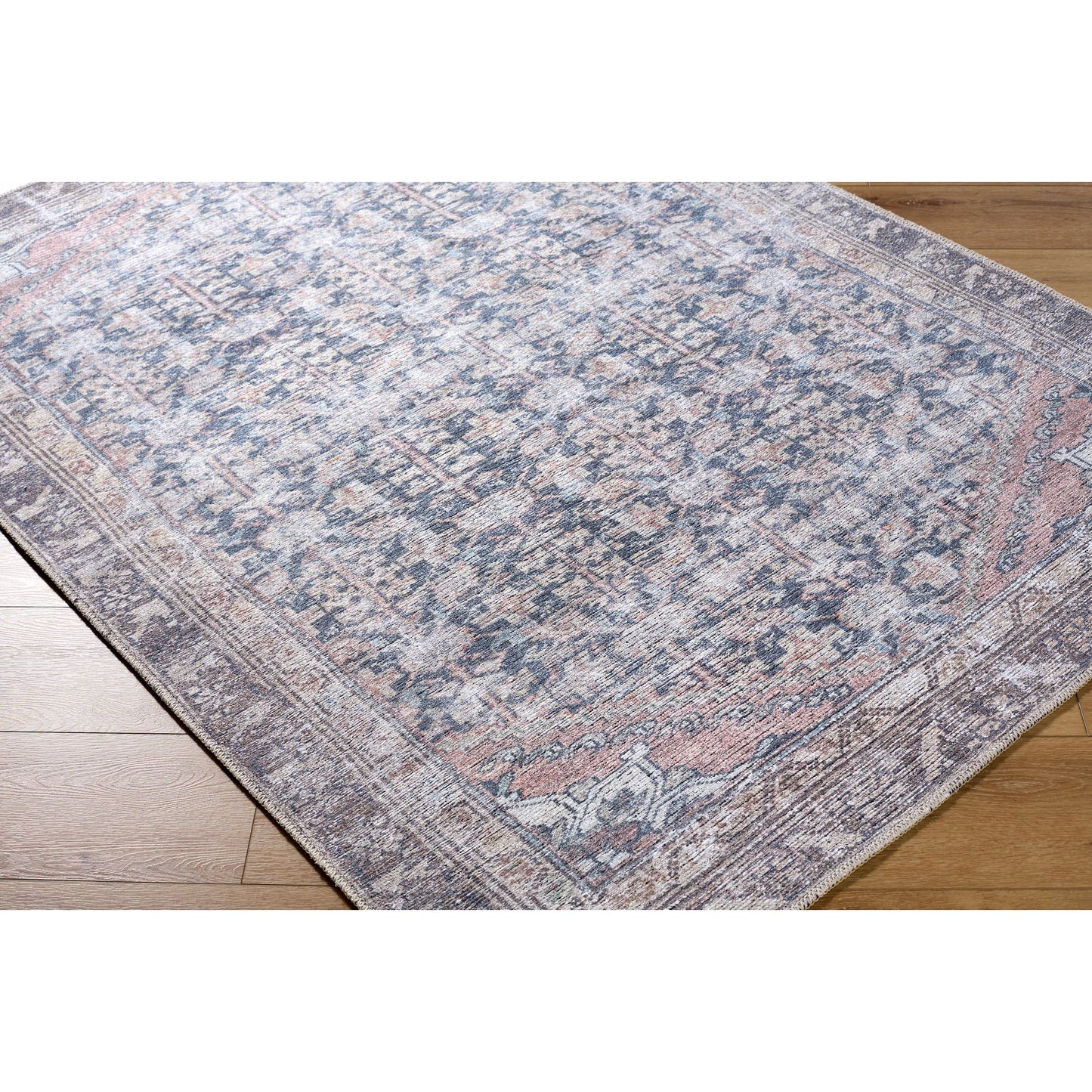 003 SI-2245658,SI-2245659,SI-2245660,SI-2245661,SI-2245662 | Closeup | Vinny 533595 Rug by Livabliss in black, cream, brown, dark brown, blue, beige. Made from polyester in a unique style.