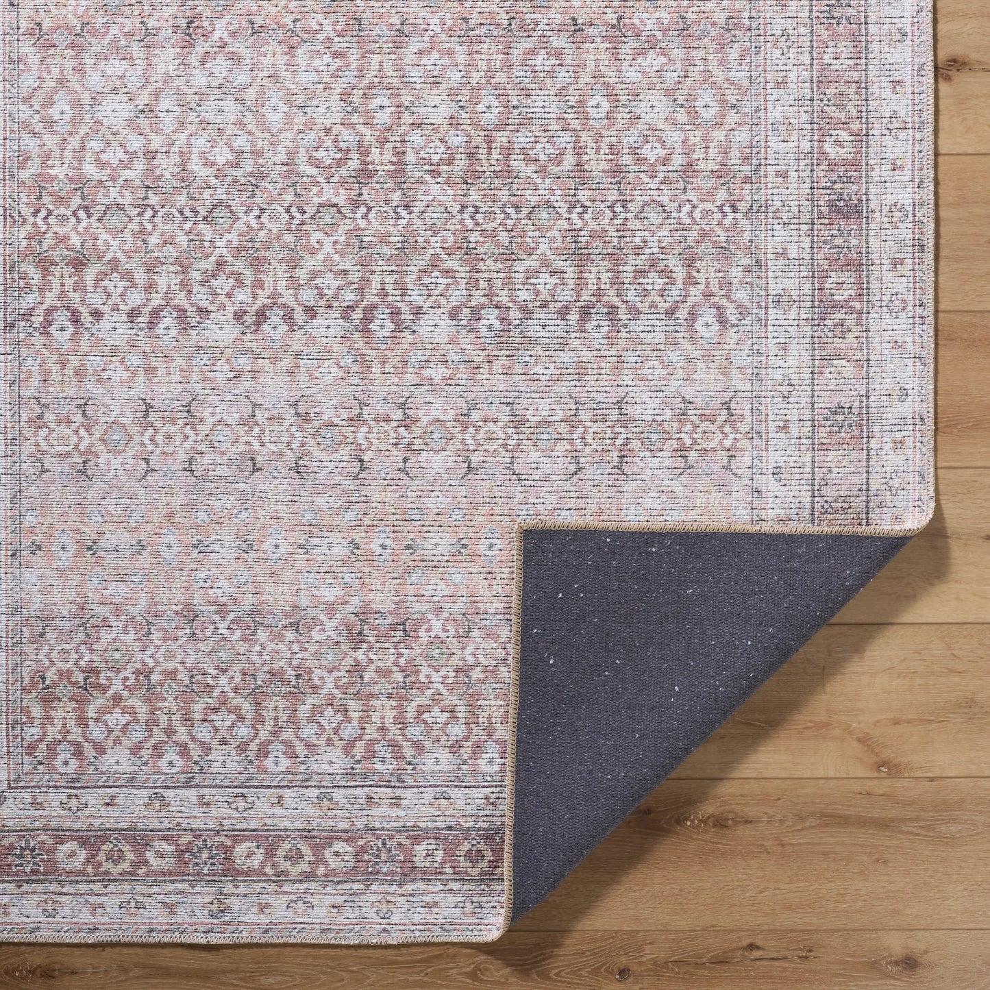 005 SI-2245667,SI-2245668,SI-2245669,SI-2245670,SI-2245671 | Closeup | Vinny 533619 Rug by Livabliss in brown, beige, cream, black, medium gray, olive. Made from polyester in a unique style.