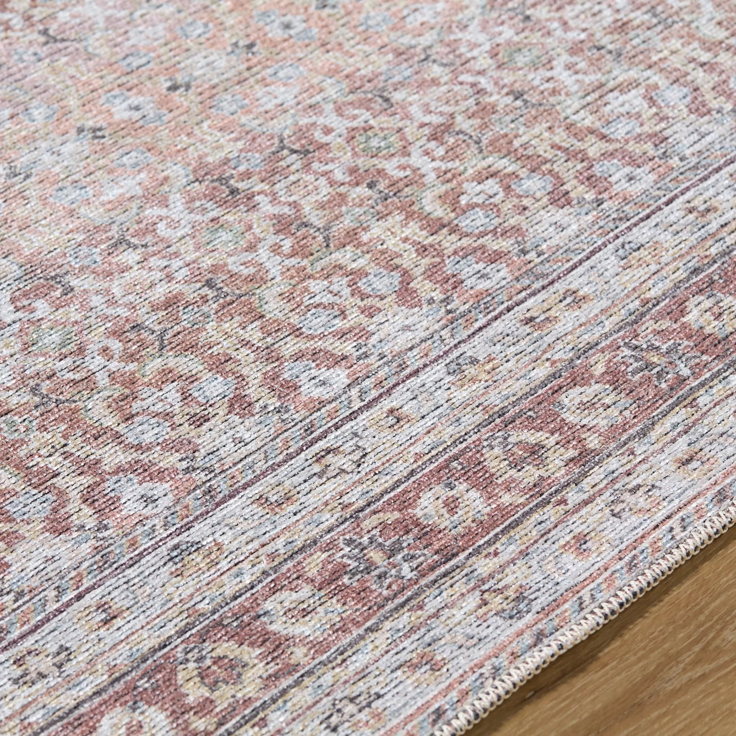 006 SI-2245667,SI-2245668,SI-2245669,SI-2245670,SI-2245671 | Closeup | Vinny 533619 Rug by Livabliss in brown, beige, cream, black, medium gray, olive. Made from polyester in a unique style.