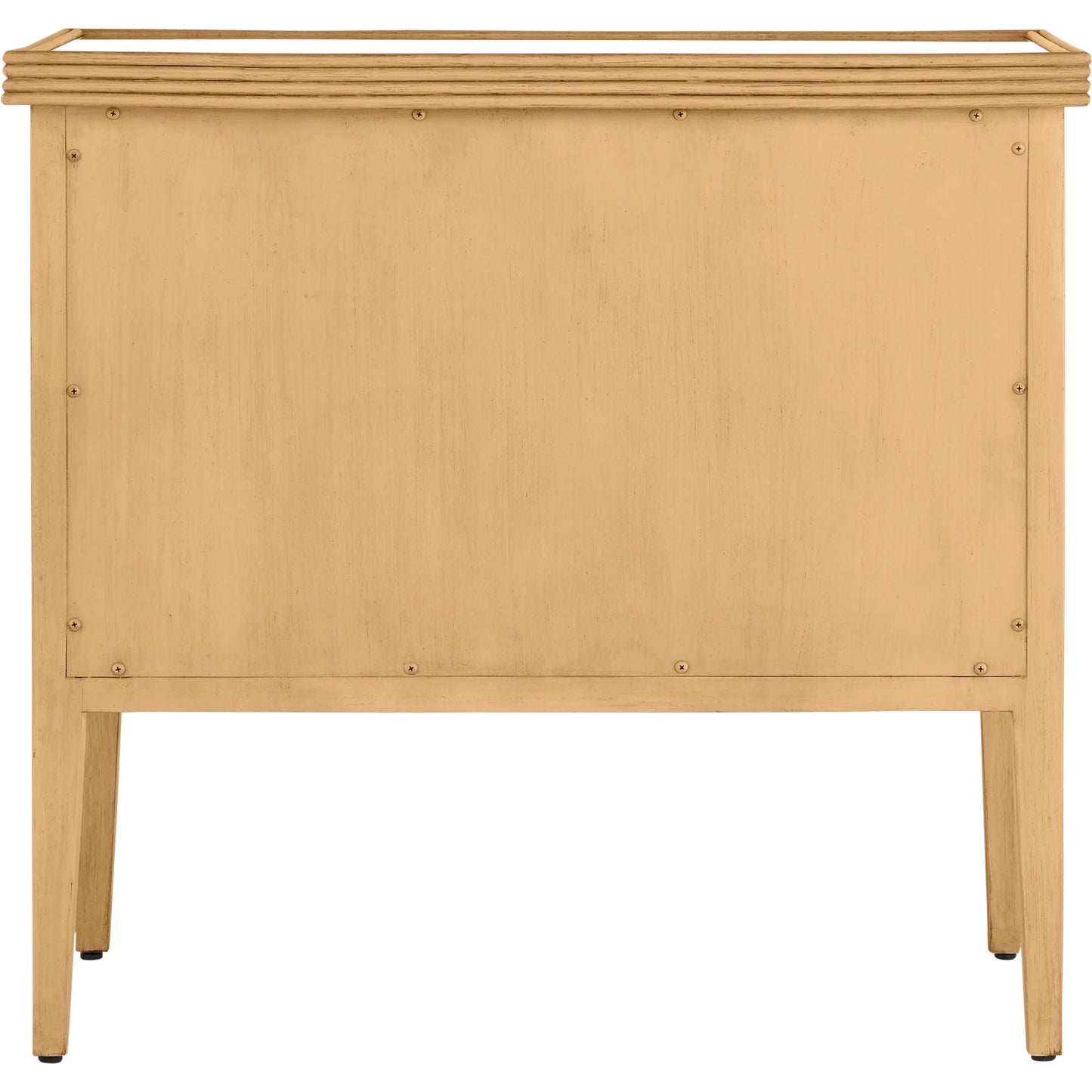 028 SI-1894521 | Additional Silo | Santos 2-Drawer Chest by Currey and Company. Made from mahogany, rattan, brass, glass in a transitional style.