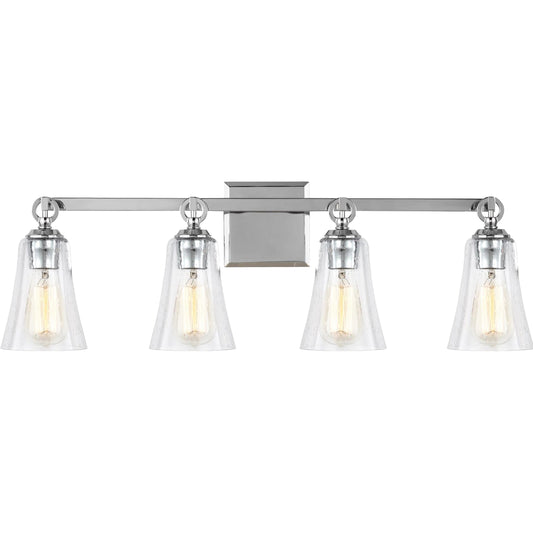 Monterro Vanity by Generation Lighting. Made from steel in a modern style.