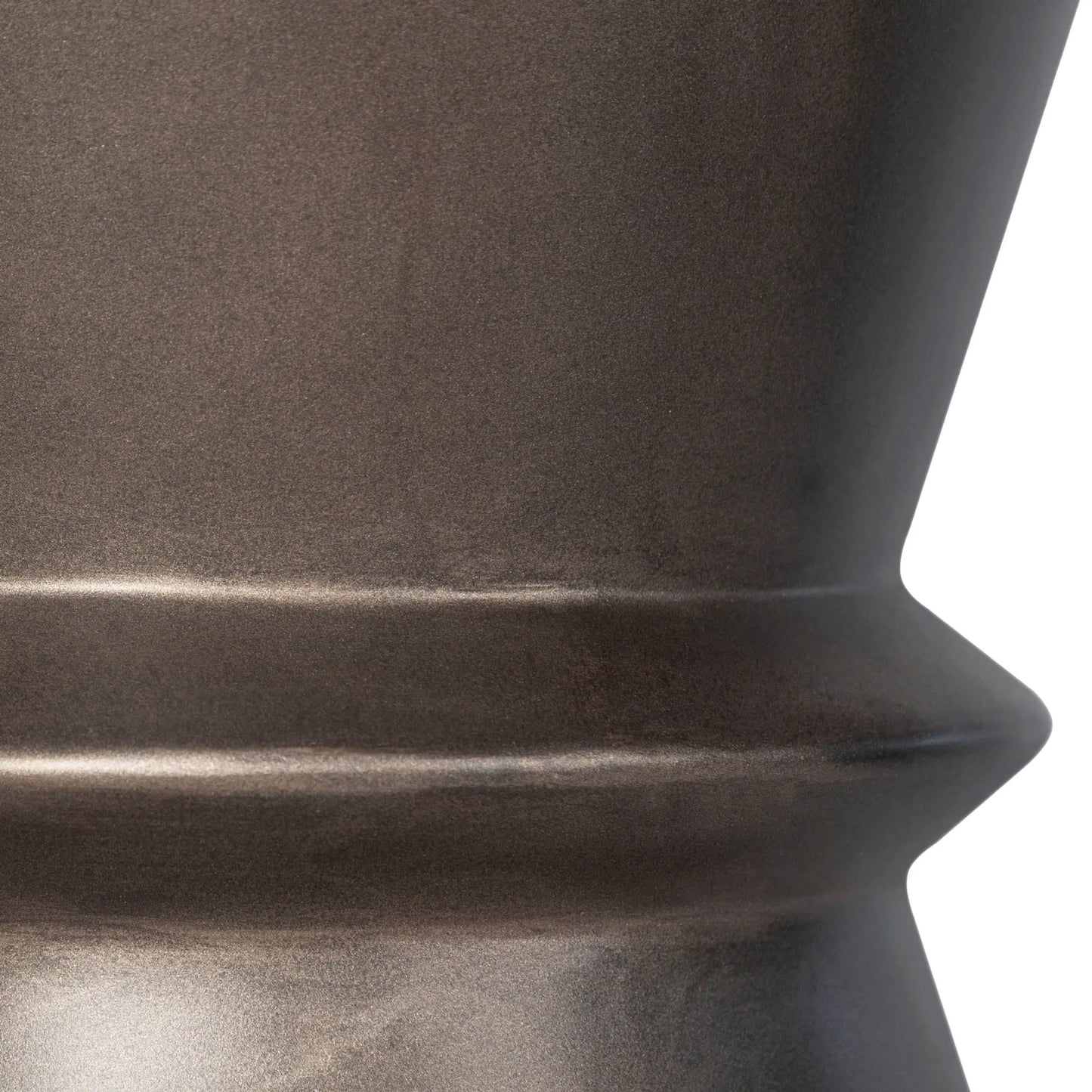 014 SI-2325329 | Unknown | Concrete Hourglass Side Table by LH Imports. Made from concrete in a unique style.