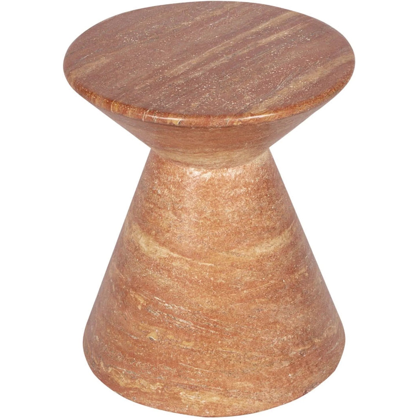 002 SI-2325339 | Additional Silo | Rumi Side Table by LH Imports in terracotta and terracota. Made from concrete in a unique style.