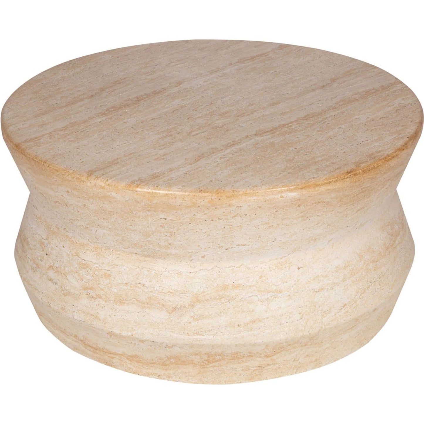 002 SI-2325341 | Unknown | Zac Coffee Table by LH Imports in travertine and light travertine. Made from concrete in a unique style.