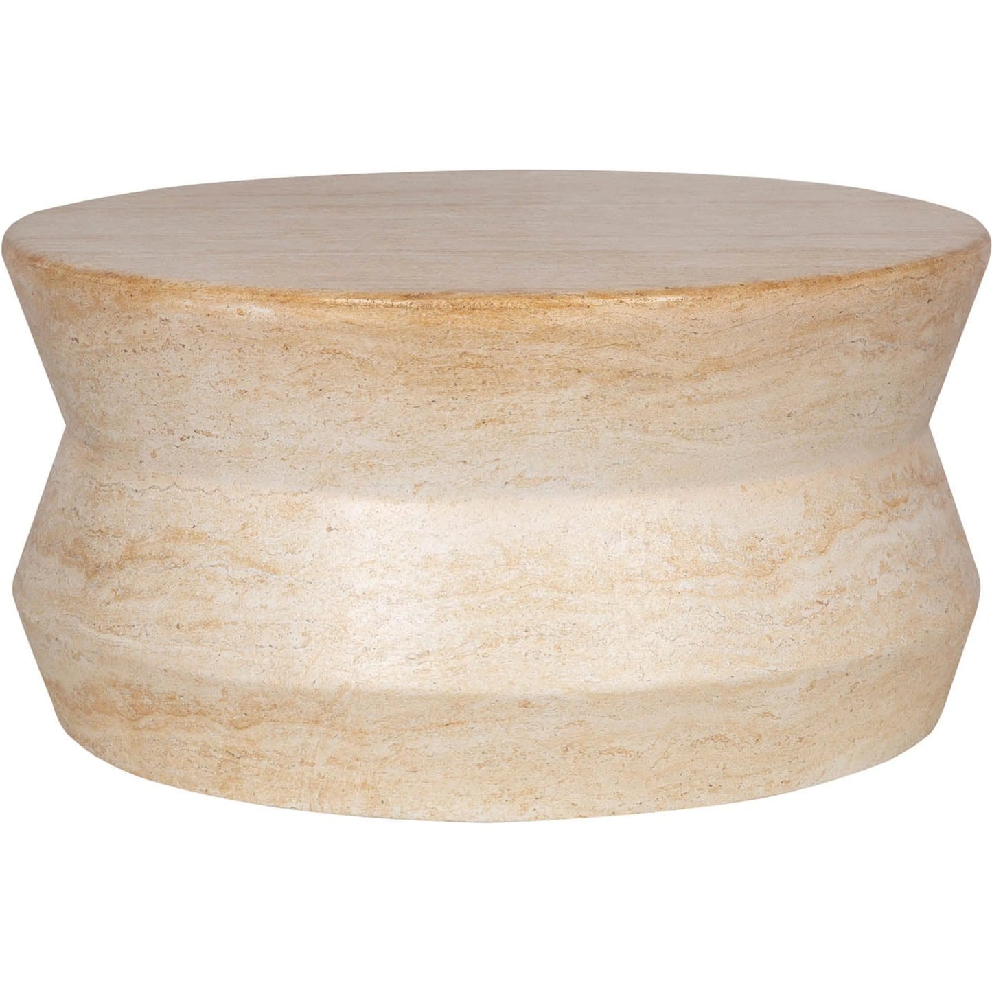 001 SI-2325341 | Primary Silo | Zac Coffee Table by LH Imports in travertine and light travertine. Made from concrete in a unique style.