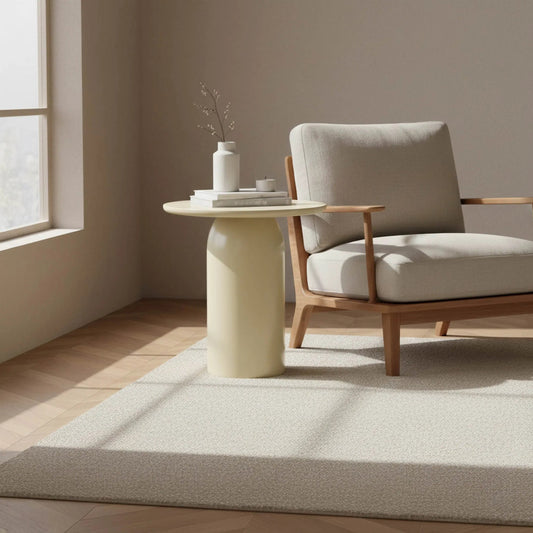 Vision Side Table by LH Imports. Made from concrete in a unique style.