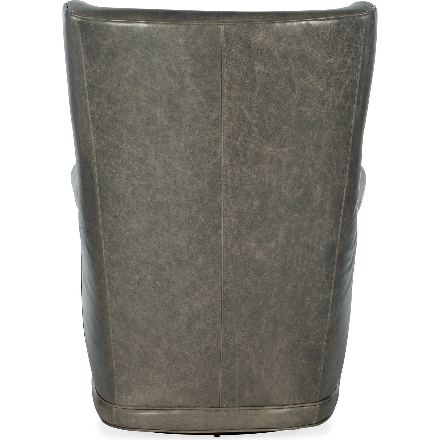 006 SI-1996335 | Additional Silo | Mai Wing Swivel Club Chair by Hooker Furniture. Made from leather (aniline top grain) in a transitional style.