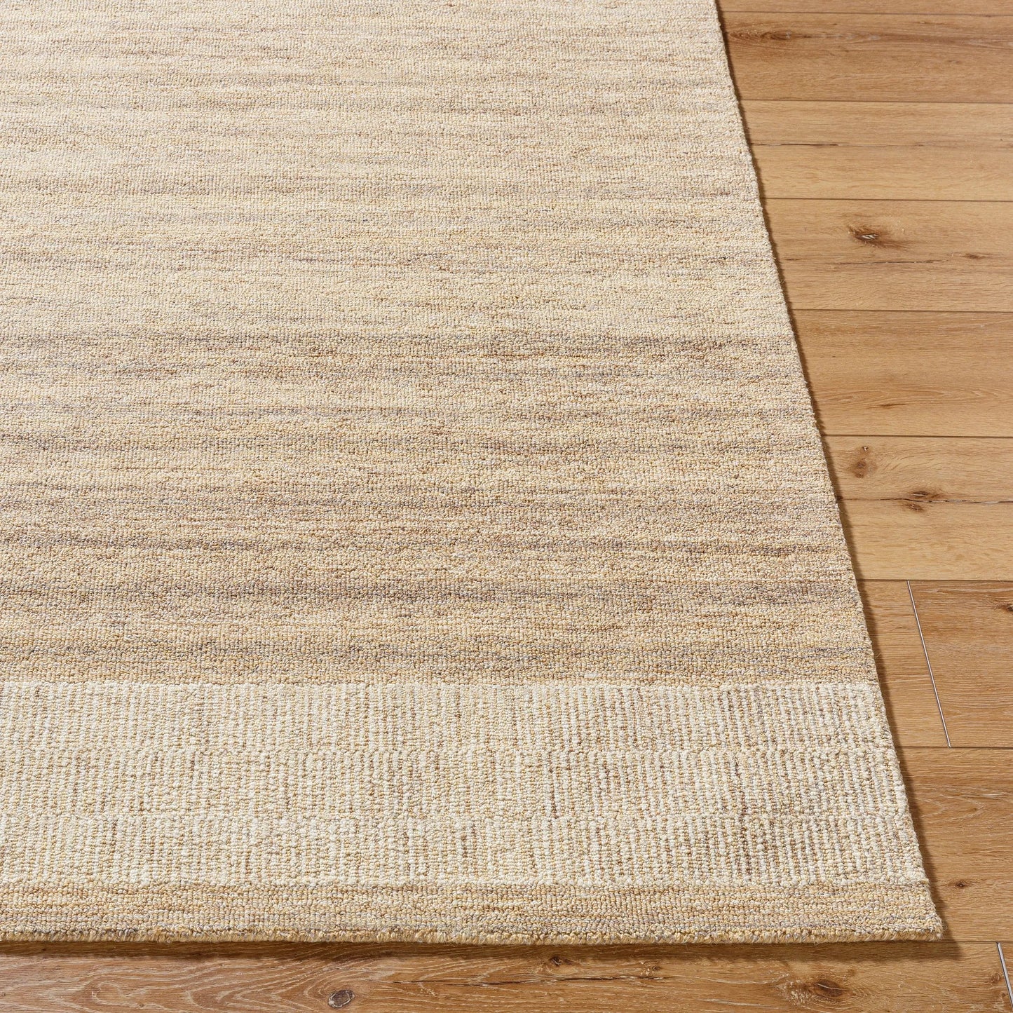 002 SI-2245846,SI-2245847,SI-2245848 | Closeup | Ira 541246 Rug by Vivir x Livabliss in beige, sandstone, taupe. Made from wool in a unique style.