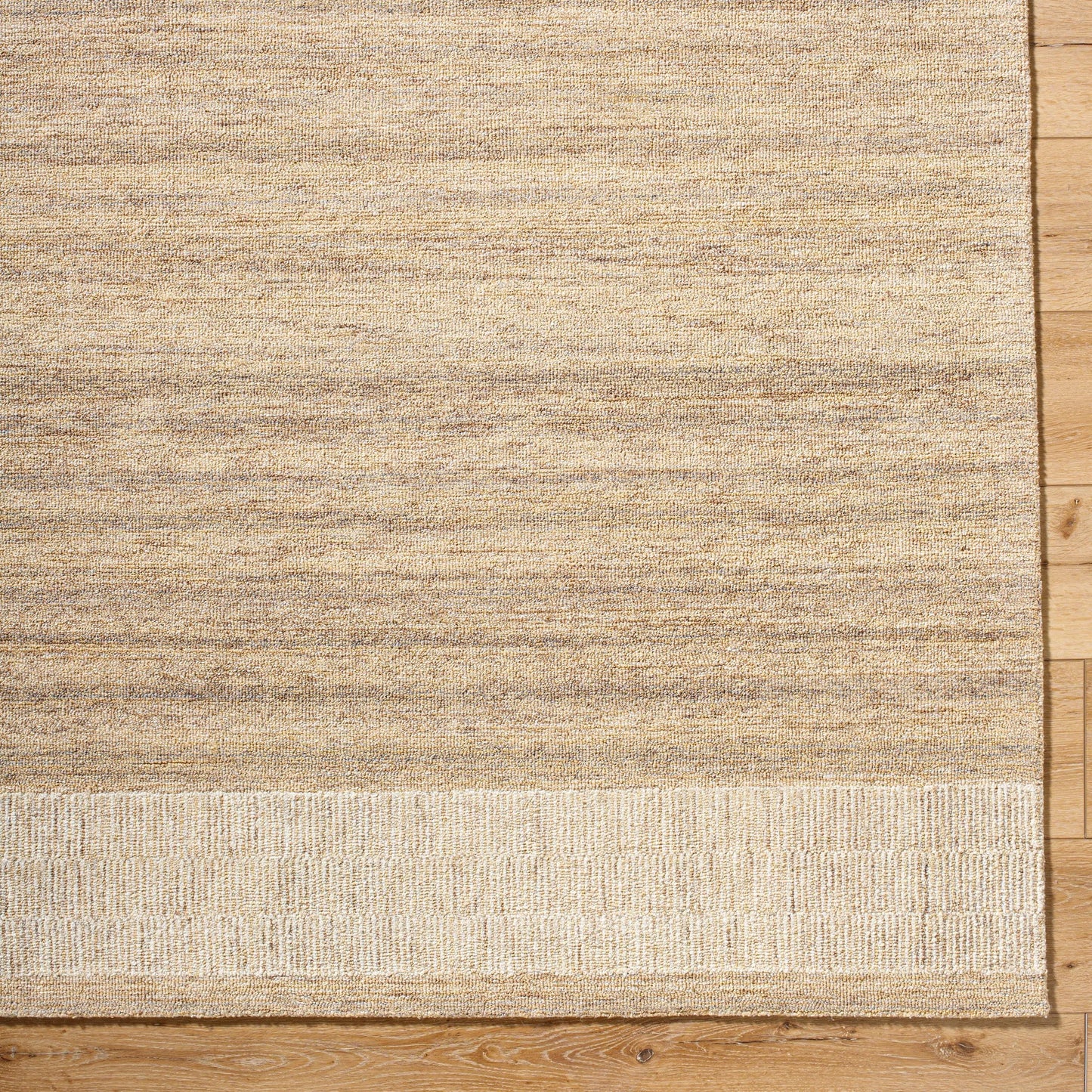 005 SI-2245846,SI-2245847,SI-2245848 | Closeup | Ira 541246 Rug by Vivir x Livabliss in beige, sandstone, taupe. Made from wool in a unique style.