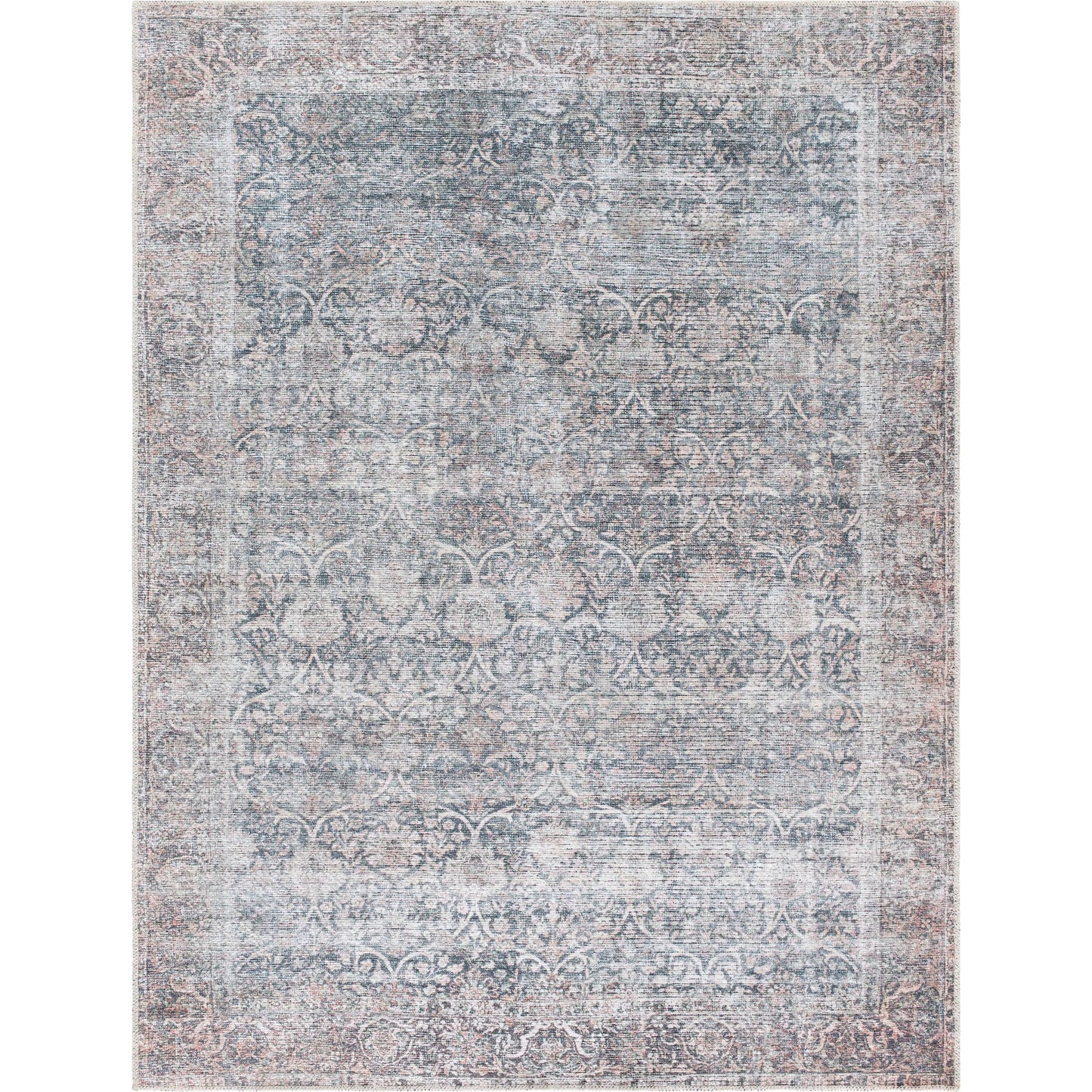 001 SI-2245930,SI-2245932,SI-2245934 | Primary Silo | Lorelai 541412 Rug by Vivir x Livabliss in black, dark brown, light beige, white, orange. Made from polyester in a unique style.