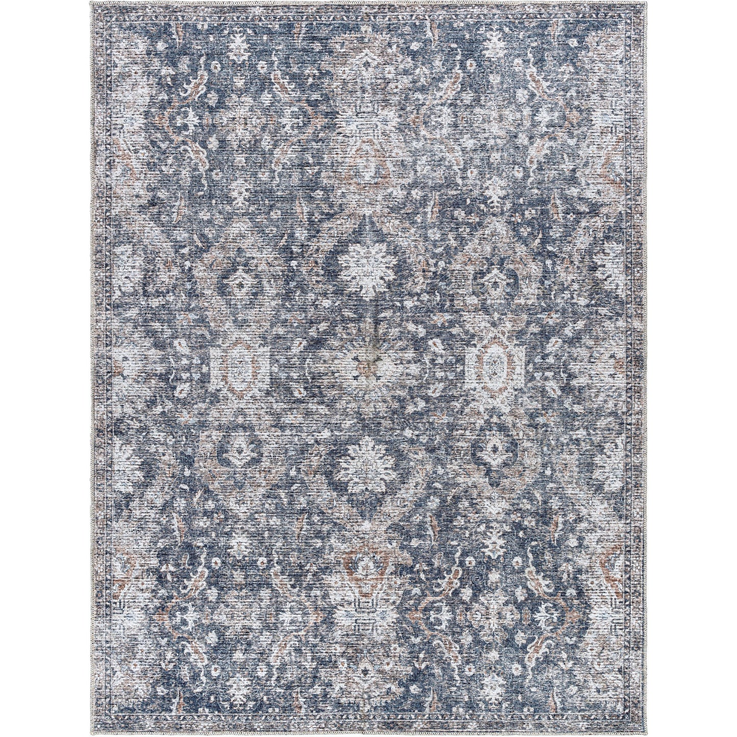 002 SI-2169299,SI-2169300,SI-2169301,SI-2169302,SI-2169303,SI-2169304 | Primary Silo | Lorelai Rug - 541430 by Vivir x Livabliss in black, dark brown, light brown, light beige, light gray, white. Made from polyester in a unique style.