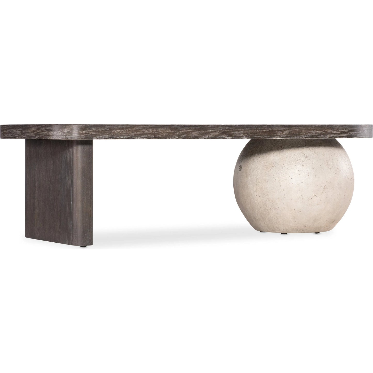 002 SI-2250745 | Additional Silo | Commerce and Market Gibbons Cocktail Bench by Hooker Furniture in dark wood and oak. Made from unique in a unique style.