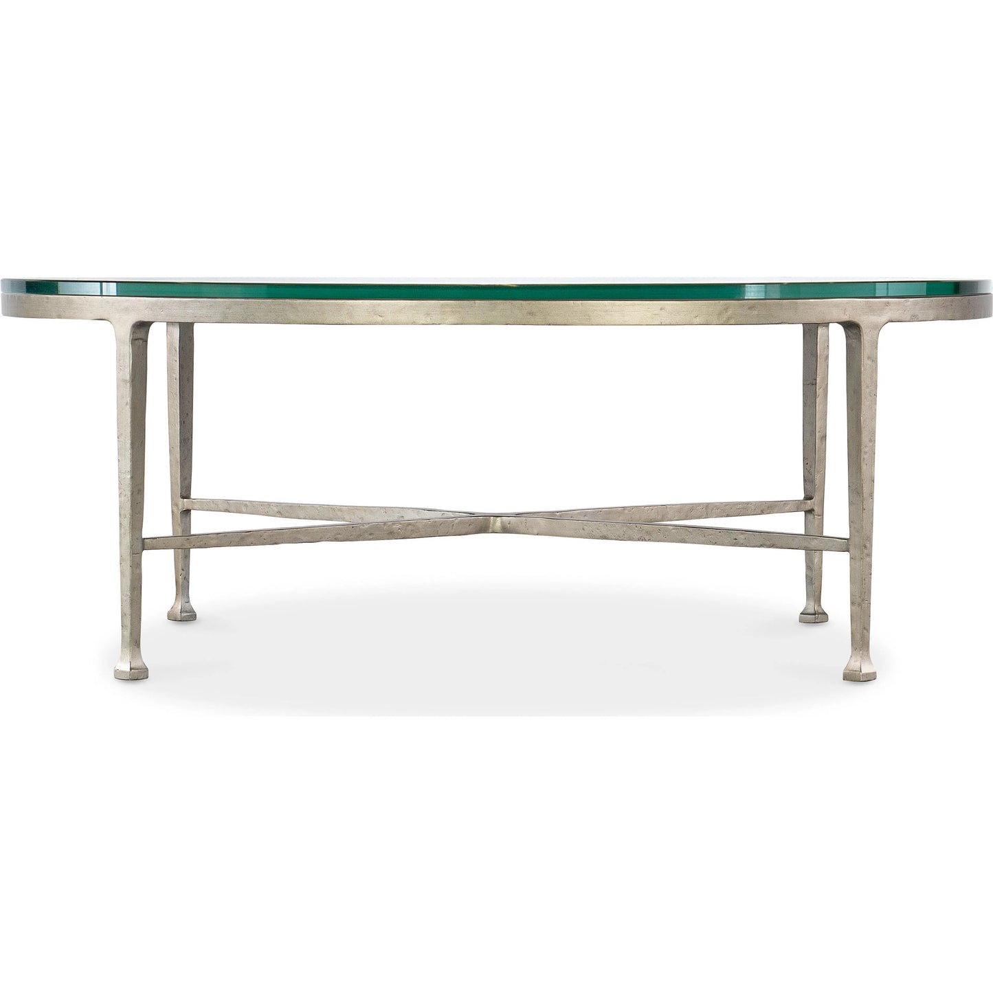 002 SI-2193325 | Additional Silo | Cora Glass Top Round Coffee Table by Hooker Furniture in champagne. Made from unique in a modern style.