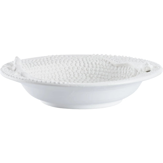 000 SI-2533984 | Primary Silo | Anolis Bowl by Wildwood in white, cream and matte white glaze. Made from unique in a unique style.