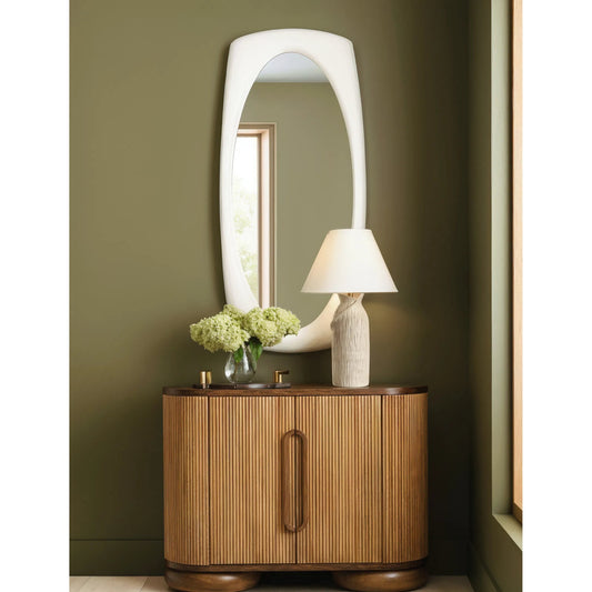 Hugo Lamp by Wildwood in white, cream and cream glae. Made from unique in a unique style.