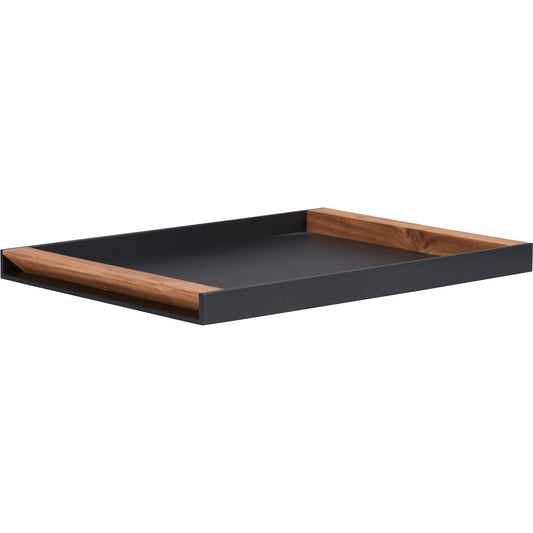 000 SI-2534004 | Primary Silo | Brooknell Leather Tray by Wildwood in black, brown and natural, black. Made from unique in a unique style.