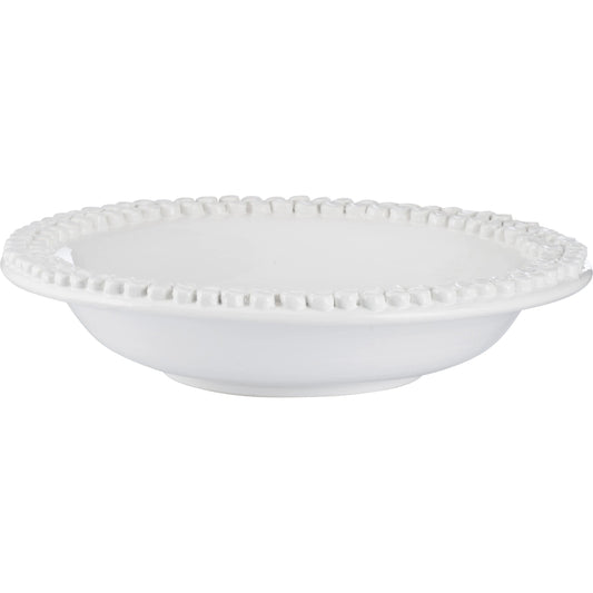 001 SI-2534046 | Primary Silo | Nicolo Bowl by Wildwood in white, cream and white glaze. Made from unique in a unique style.