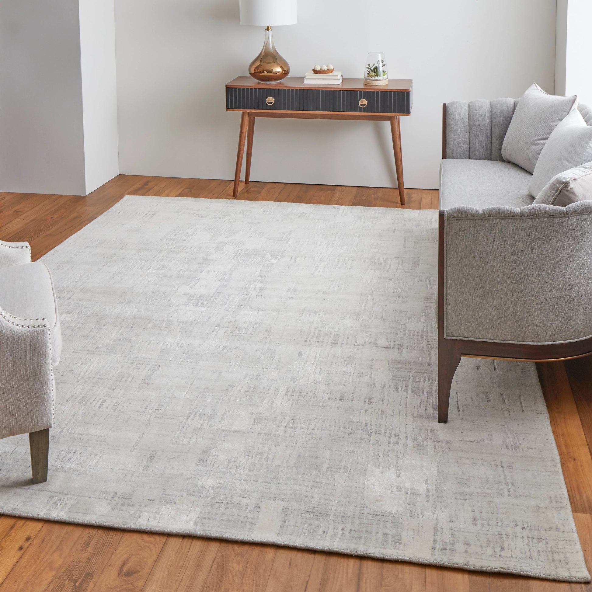 Eastfield Rug - 69ACF by Feizy in ivory. Made from wool, viscose in a unique style.