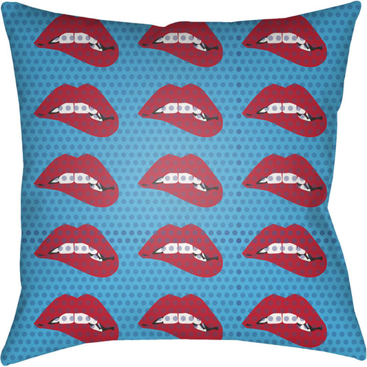 Warhol Pillow - 6570 by Surya. Made from front: 100% polyester, back: 100% polyester in a modern style.