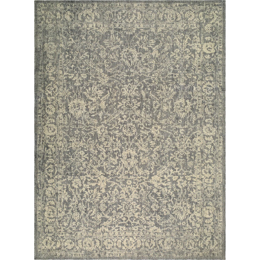 Wisconsin WCN-2300 Rug by Surya in charcoal, ivory, slate gray. Made from wool in a unique style.