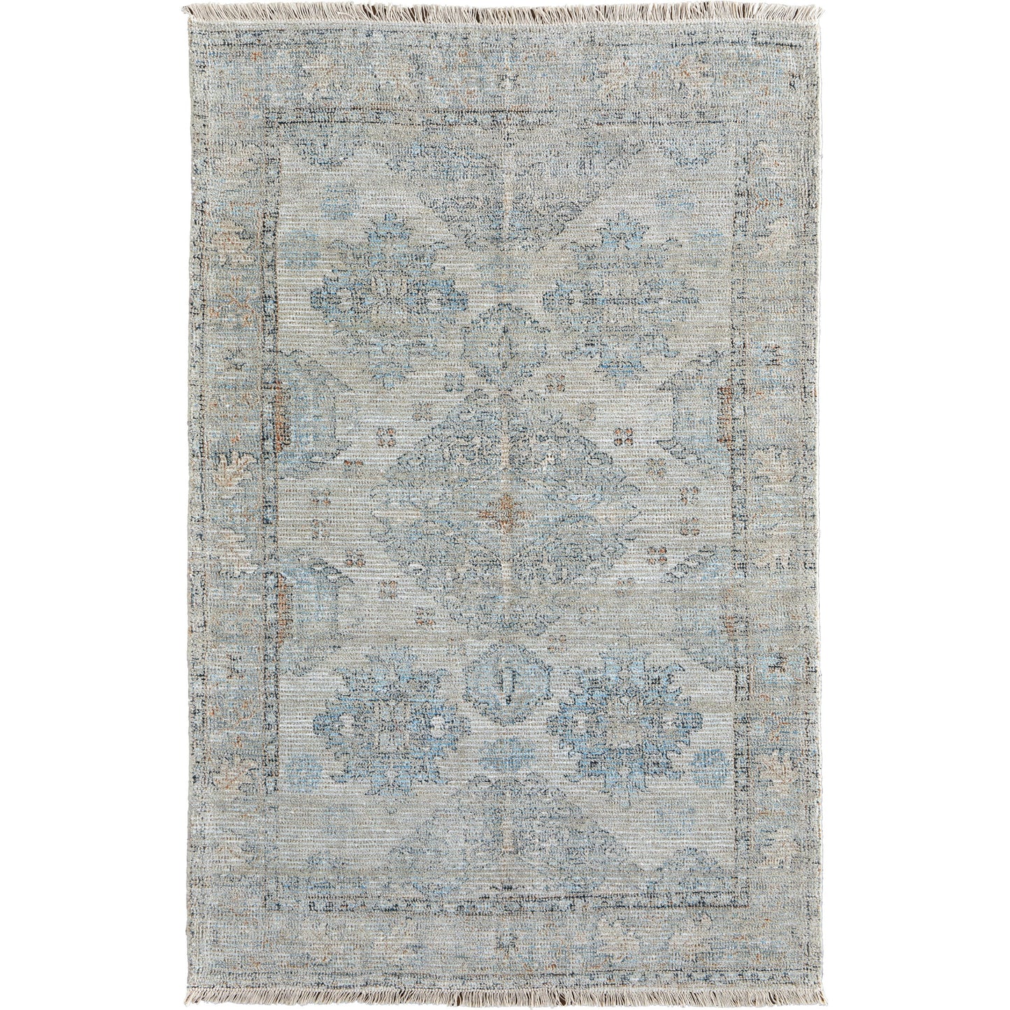 002 SI-1754235,SI-1754236,SI-1754237,SI-1754238,SI-1754239 | Primary Silo | Caldwell Transitional Oriental Rug - 8801F by Feizy in blue, gray, taupe. Made from wool, viscose in a unique style.