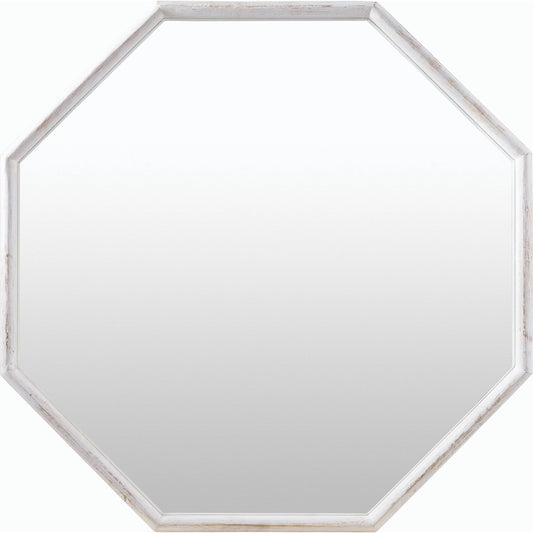 Weipa Accent Mirror - 539240 by Surya in sandblasted. Made from mango wood in a modern style.