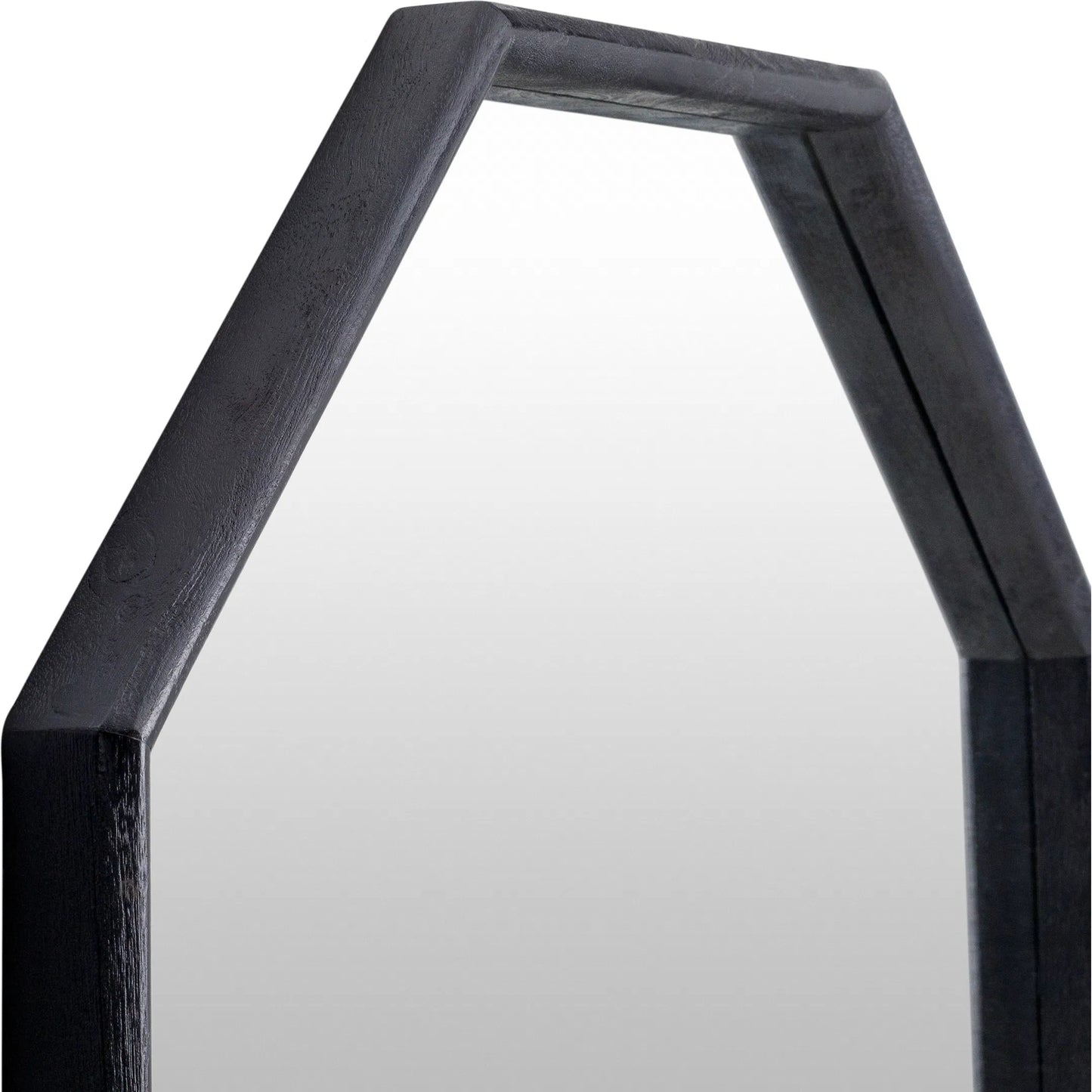003 SI-2165804 | Closeup | Weipa Accent Mirror - 539240 by Surya in sandblasted. Made from mango wood in a modern style.