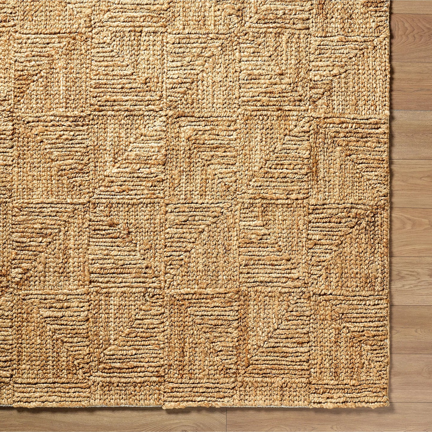 007 SI-2245447,SI-2245448,SI-2245449,SI-2245450,SI-2245451 | Closeup | Weston WET-2300 Rug by Surya. Made from jute in a unique style.