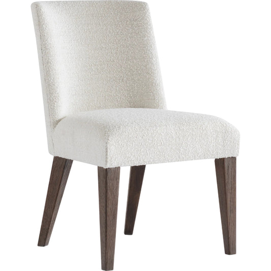001 SI-2513532 | Primary Silo | Outline White Side Chair by Bernhardt in cassel. Made from wood, fabric in a transitional style.