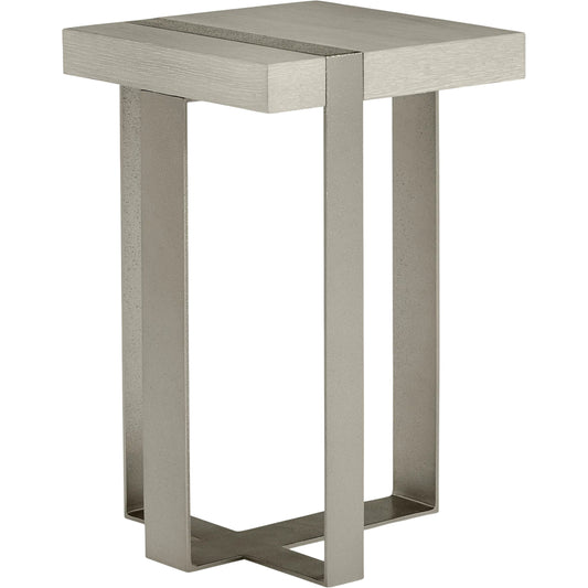 004 SI-2534116 | Primary Silo | Tempo Accent Table by Bernhardt in beige. Made from wood, metal in a unique style.