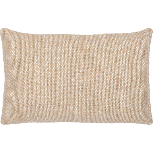 Willa Pillow - 32987 by Surya in oatmeal. Made from 45% viscose, 35% cotton, 20% linen, 100% cotton in a traditional style.