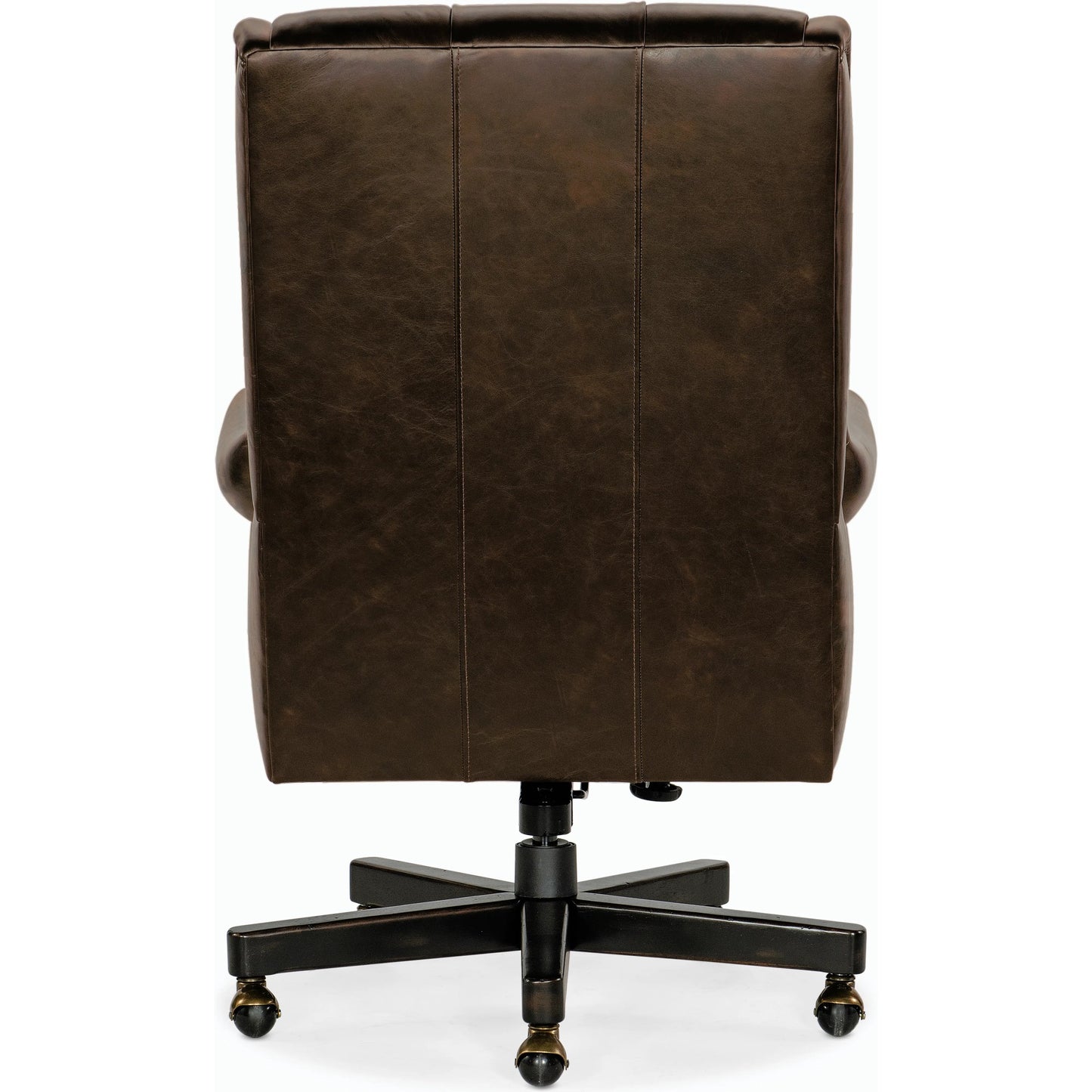 002 SI-2185861 | Additional Silo | Charleston Executive Swivel Tilt Chair by Hooker Furniture in brown. Made from leather in a traditional style.