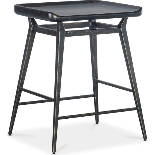 Retreat Stool by Hooker Furniture. Made from wood, metal in a modern style.