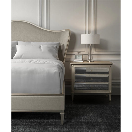 Beadtime Beauty Bed by Caracole. Made from birch in a transitional style.