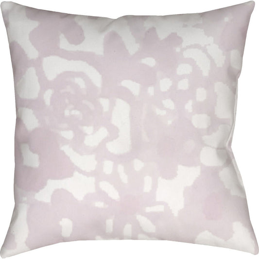 Flowers II Pillow - 23633 by Livabliss. Made from front: 100% polyester, back: 100% polyester in a traditional style.