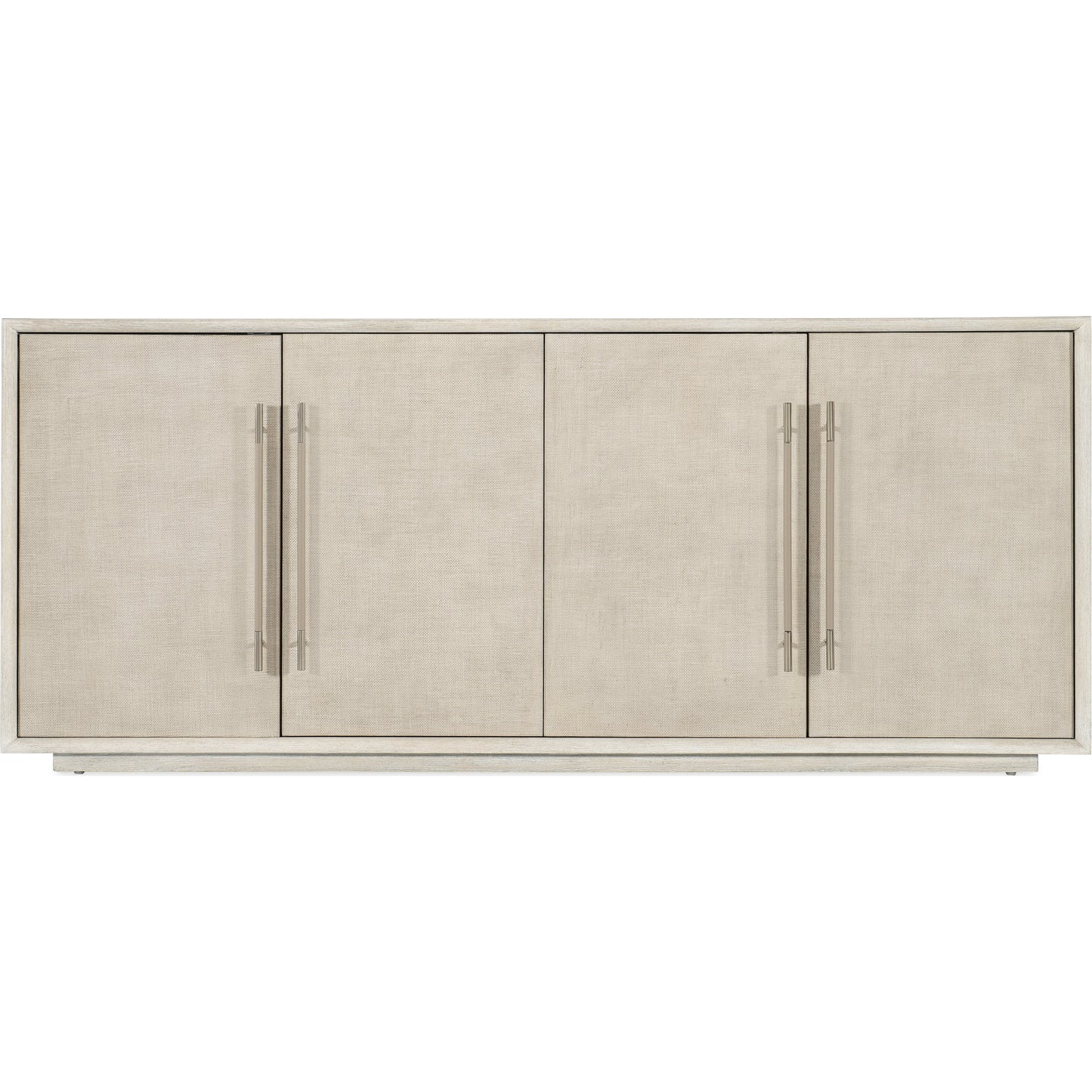 004 SI-2133624 | Additional Silo | Modern Mood Entertainment Console by Hooker Furniture. Made from oak veneers, raffia in a modern style.