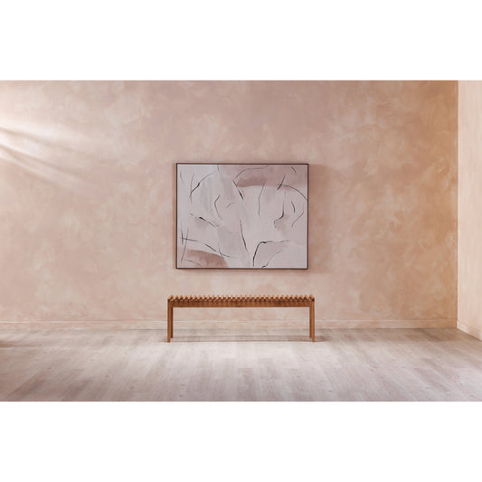 Impression Framed Painting Terra Palette by Moe's Home Collection in warm pine. Made from print on canvas, pine frame in a modern style.