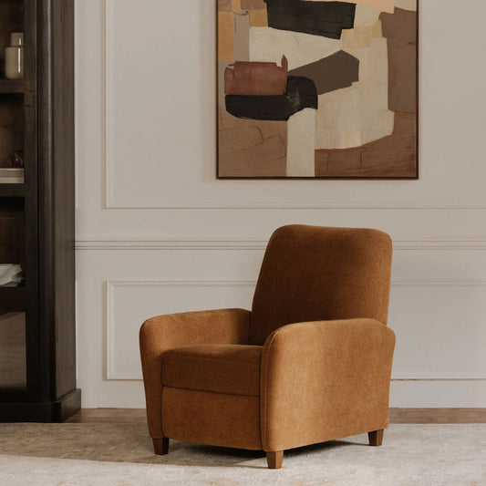 Studio Framed Painting by Moe's Home Collection in multicolor. Made from acrylic paint on canvas, solid pine frame, pine wood stretcher in a eclectic & global style.