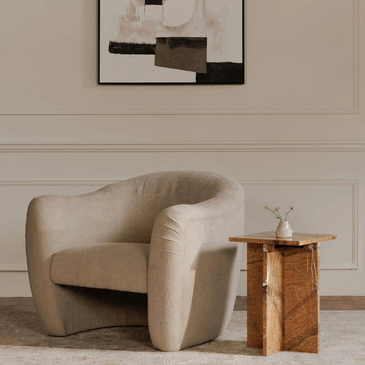 Interlude Framed Painting by Moe's Home Collection in multicolor. Made from acrylic paint on canvas, solid pine frame, pine wood stretcher in a eclectic & global style.