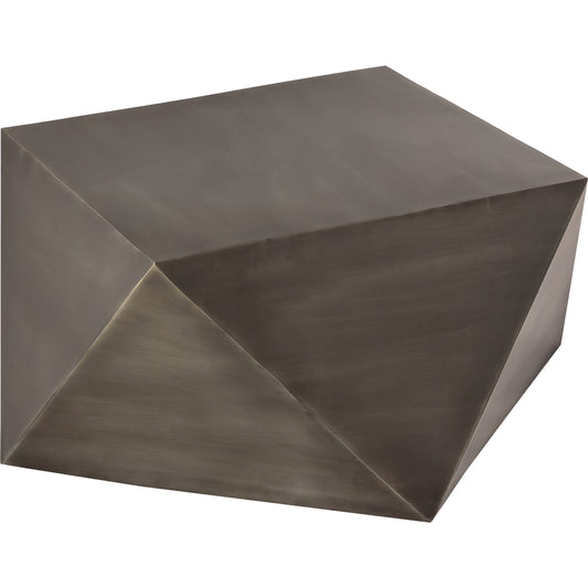 Dimitri Coffee Table by Pasargad Home. Made from iron in a modern style.