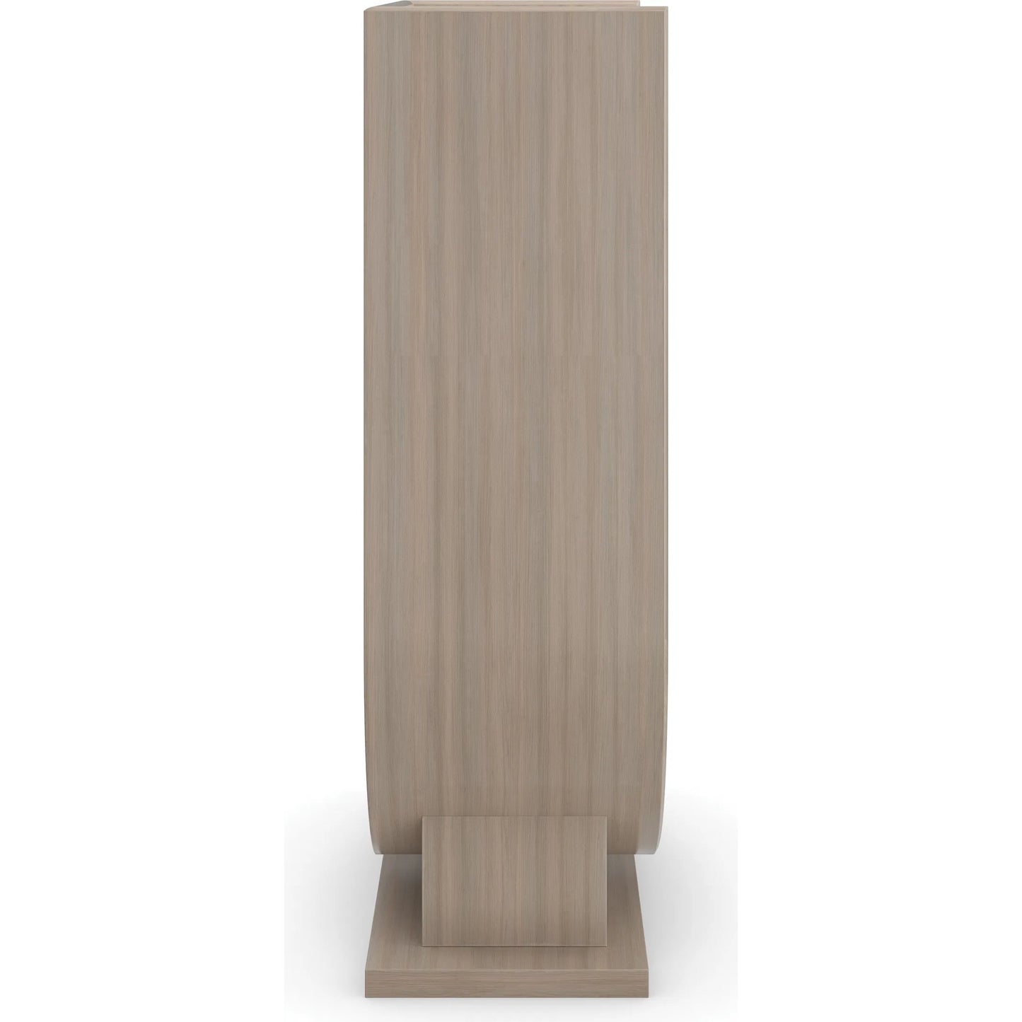 002 SI-2162866 | Additional Silo | Amphora Chest by Caracole in ivory craze, dry martini. Made from poplar, koto in a transitional style.