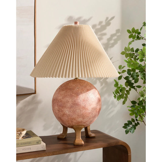 Xian Accent Table Lamp 594351 by Livabliss in paintedpaintedbrushed. Made from cement, linen, polyester in a modern style.